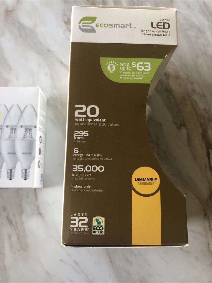 Light Bulb Lot. LED,halogen. MR 16,decorative  - Image 3 of 4