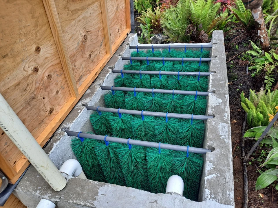 Escovas de filtro Black Knight Koi Pond 20 polegadas de comprimento X 8 polegadas de diâmetro, pacote com 3 - Imagem 3 de 4