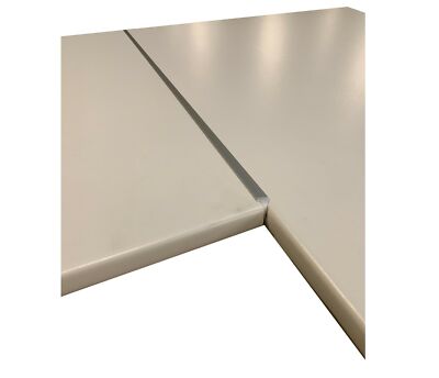 Eckverbindungsschiene Aluminium 38 mm Arbeitsplatten Schiene für Eck Verbindung
