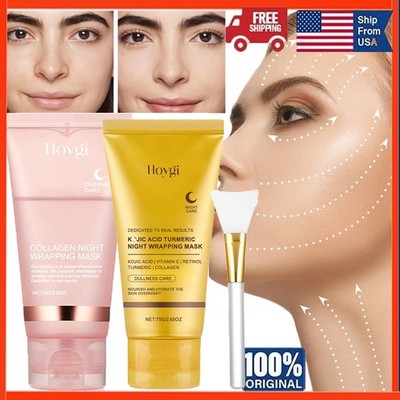 Collagen Overnight Wrapping Peel Off Facial Mask Deeply Night Care Mask Cream