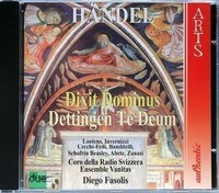 Audio Cd - Georg Friedrich Handel - Dixit Dominus - Arts -D- Neu