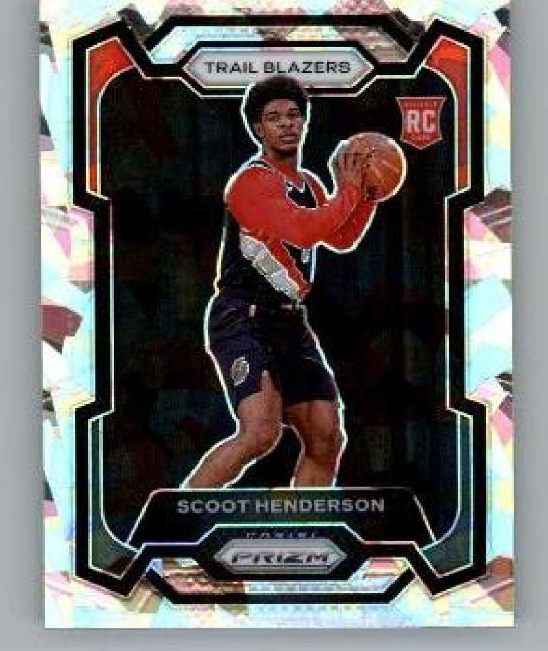 2023-24 Prizm Prizms Ice #141 Scoot Henderson ROOKIE CARD Portland Trai ID:68446