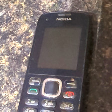 Nokia C1-02 4MB Black Bar Mobile Phone Candybar Keypad Handset