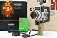 Christmas Sale Canon Single 8 518 SV 8mm Vintage Movie Film Camera JP N MINT 