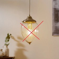 Searchlight Pendelleuchte Pineapple Deckenlampe Wohnzimmerlampe SIEHE TEXT/FOTO