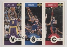 1996-97 Collector's Choice Mini-Cards Sam Cassell Nick Van Exel John Starks y0i