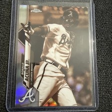 2020 Topps Chrome - Ronald Acuña Jr. #112 Sepia Refractor