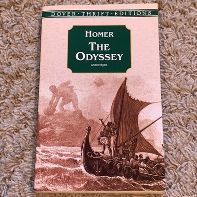 The Odyssey (Dover Thrift Editions) by Homer Paperback Book The Fast Free