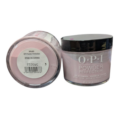 OPI - Powder Perfection - Color Powder - DPLA03 (P)ink on Canvas - Ships Free