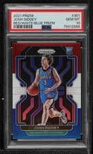 2021-22 Panini Prizm Red White & Blue Prizm Josh Giddey #301 PSA 10 GEM MT 2w0