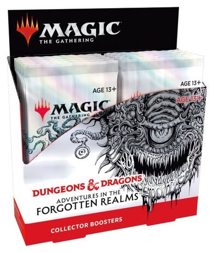 1x Adventures in the Forgotten Realms: Collector Booster Box New Sealed Product