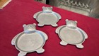 CARSON PEWTER Child s Teddy Bear Plate / Tray 9"  Made in USA Lot Of 3 — photo 1