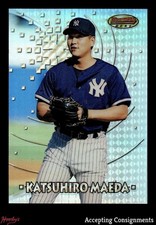 1997 Bowman's Best Preview Refractor #BBP20 Katsuhiro Maeda YANKEES