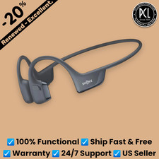 ✅ Shokz OpenRun PRO 2 Mini Bone Conduction Headphones Black Very Good ✅