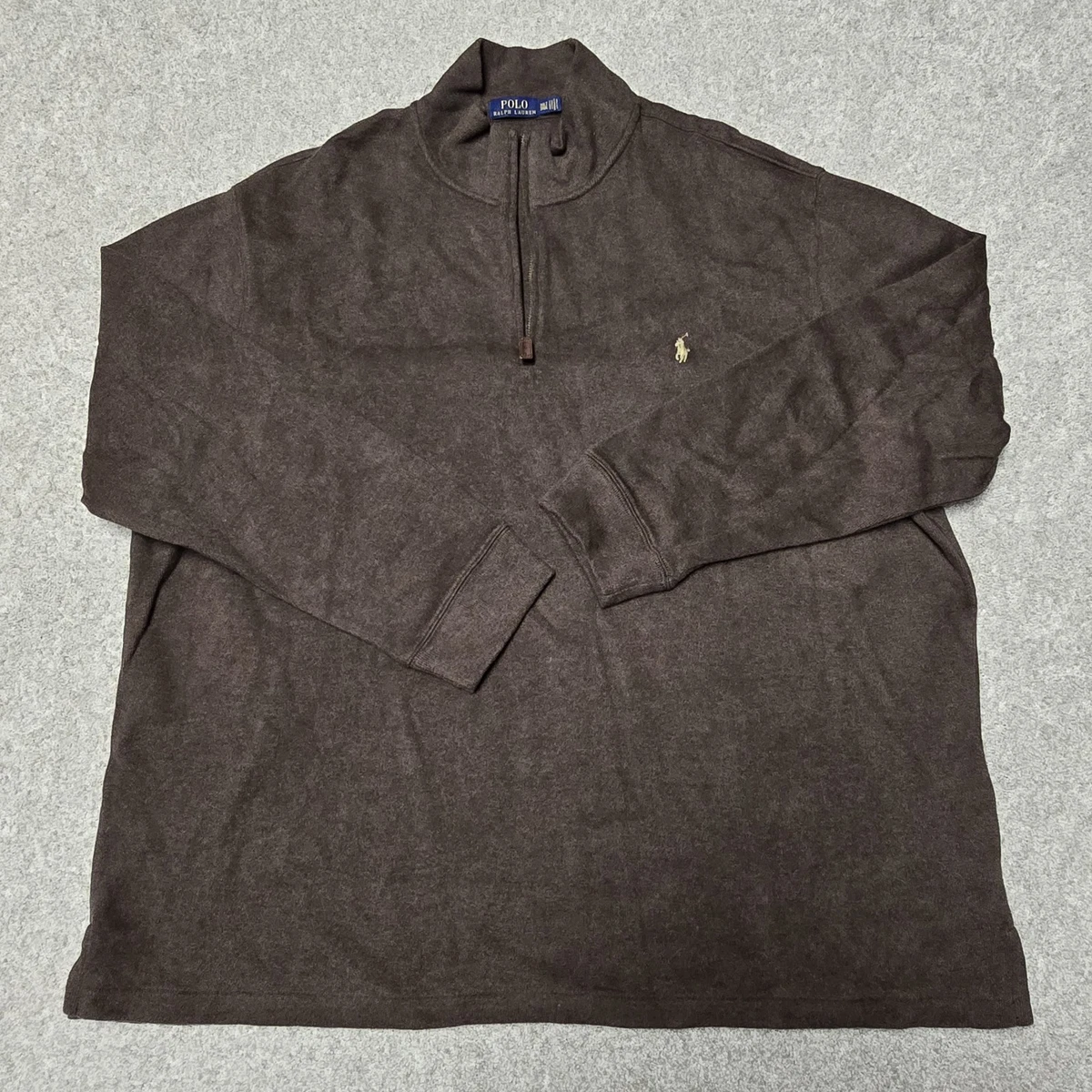 Polo Ralph Lauren Big & Tall Men's 3XLT 1/2 Zip Features for sale