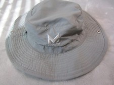 Mission Cooling Bucket Hat Large Adjustable Gray Wide Brim Outdoor Hiking Strap