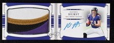 2018 Panini National Treasures 6/49 Hayden Hurst #PSB-HH Auto 9su