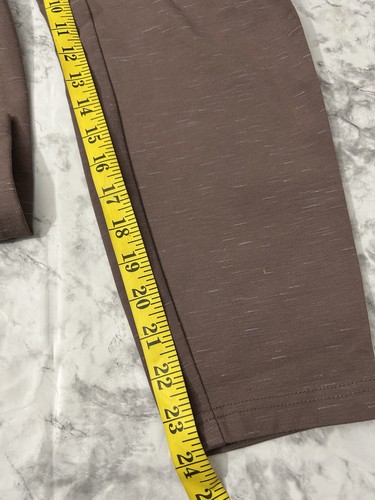 Torrid Pixie pants Women's size 2R Taupe Color Heather EUC - Picture 6 of 10