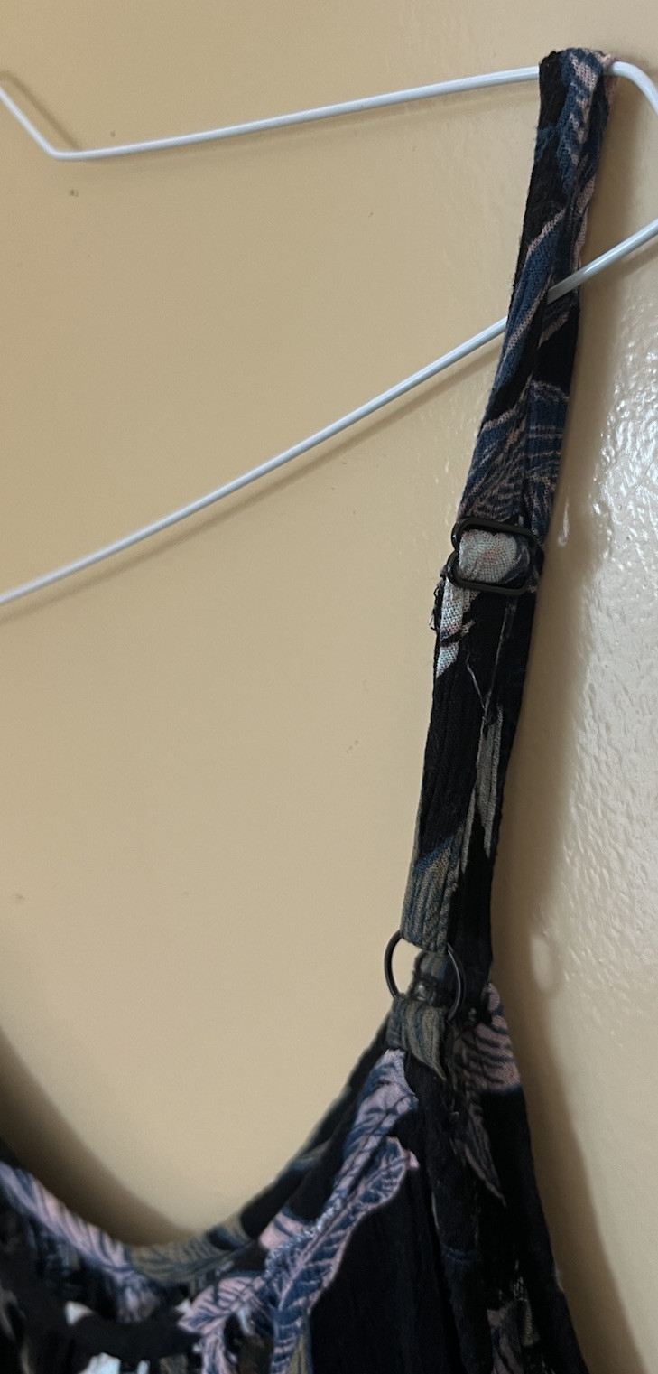 Torrid Blouse Adjustable Spaghetti Strap  Tiered … - image 8