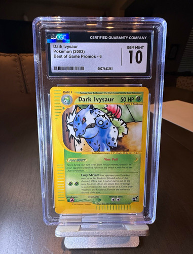 Dark Ivysaur graded CGC 10 for sale on eBay