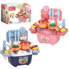 Dream Kitchen Play Set Kitchen Pretend Play Toy for Kids New Pink or Blue