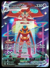 Deoxys VMAX #GG45/GG70 NM/M Crown Zenith Pokemon Card