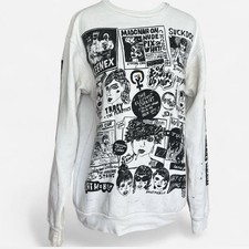 RARE Wacky Wacko Seth Bogart Riot Grrrl Graphic Sweatshirt Small Made in USA