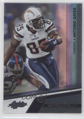 2010 Panini Absolute Memorabilia Spectrum Silver 14/50 Antonio Gates #79 HOF 0b5