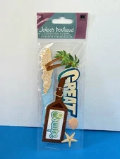 FREE SHIP! Jolee's GREAT ESCAPE Scrapbook Dimensional Stickers TRAVEL VACATION