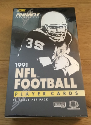 Factory Sealed 1991 Premier Edition Score Pinnacle NFL Football Box w 36 Packs