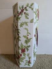 Bob's Boxes Christmas Cheer Wine Box Art By Sheri Buck Baldwin 2002 Lang Card Co