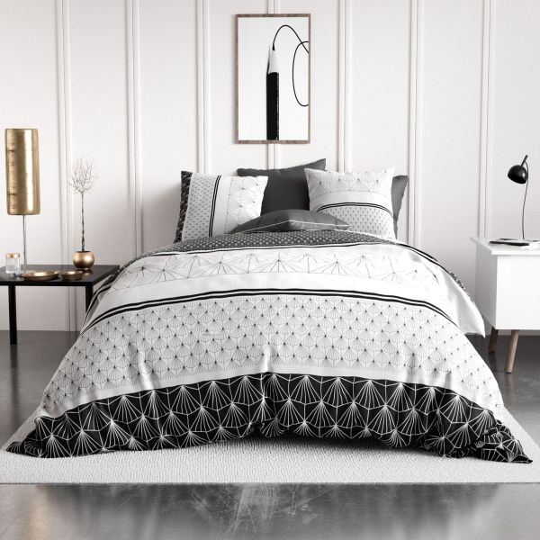 Parure de lit 220x240 cm en coton Costa pour transformer votre chambre en un cocon de douceur