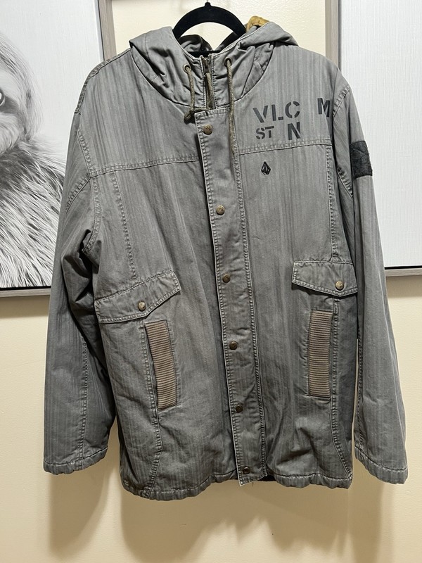 Volcom Stone Scout Vintage Olive Green Jacket