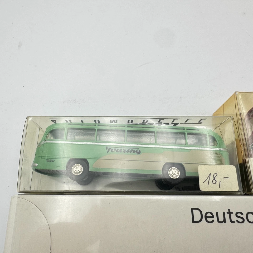 Brekina H0 Deusche Bundespost MAN MKN 630 MB O 317 K Touring OVP -MONI- - Bild 2 von 4