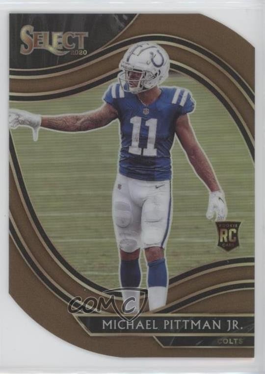 2020 Panini Select Field Level Copper Prizm Die-Cut /355 Michael Pittman Jr 2l4