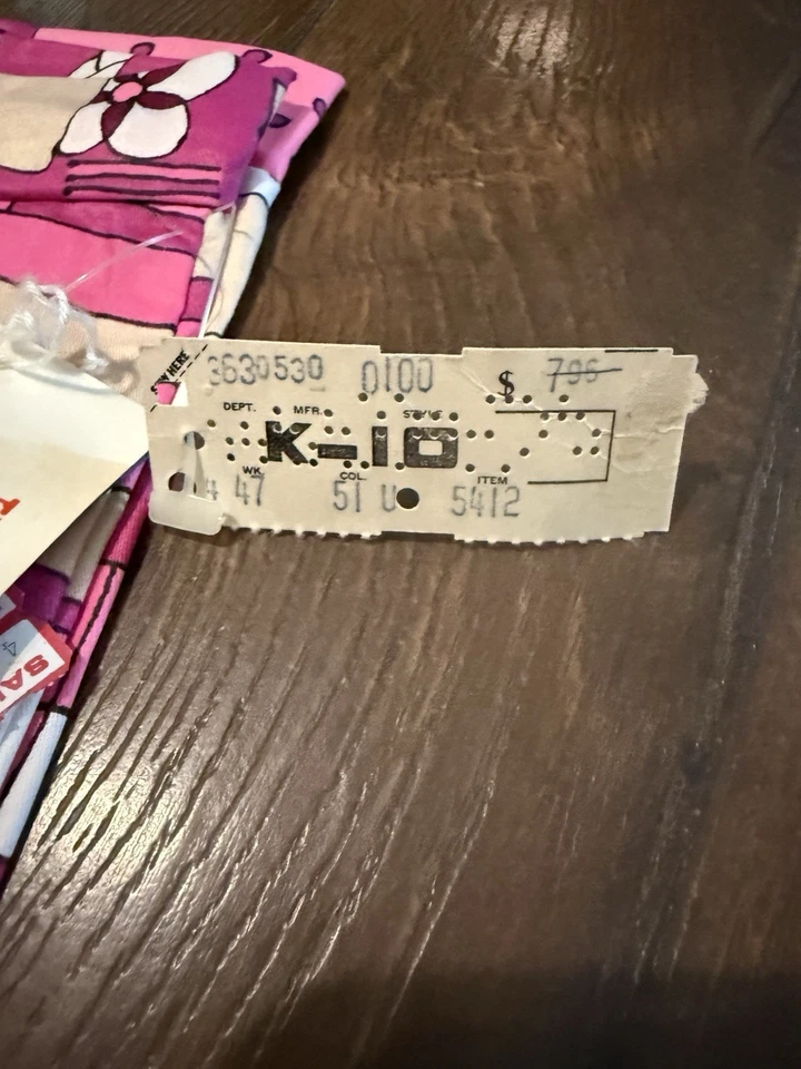 PANTALONES PALAZZO FLUORESCENTES MOD PSICODÉLICOS DE COLECCIÓN 60 FONDO CAMPANA NUEVOS CON ETIQUETAS Foto 4 de 4