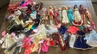 Lot Vintage Barbie Dolls Clothes Accessories 60’s & 70’s Dresses Pants Ken