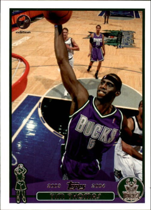 2003-04 Topps First Edition #80 Tim Thomas - BSK