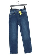 Mint Velvet Women's Jeans UK 6 Blue Cotton with Elastane Straight