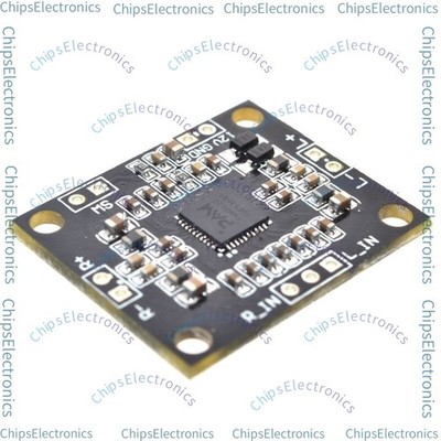 10PCS PAM8610 digital power amplifier board 2 x15w dual channel stereo class