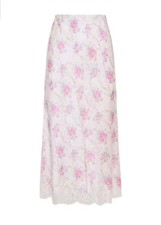 LoveShackFancy Malina Skirt Rose Picnic Size Large