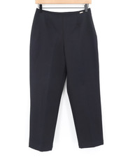 St. John Sport Essentials By Marie Gray Womens Stretch Side Zip Black Pants Sz 4