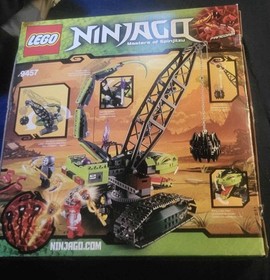 LEGO NINJAGO Fangpyre Wrecking Ball 9457 EXCLUSIVE Kendo Code &Weapon  NEW 2012