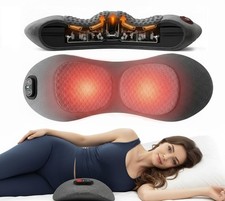 3 in 1 Back Massager for Spine and Lower Back, Electric Lumbar Massager with ...