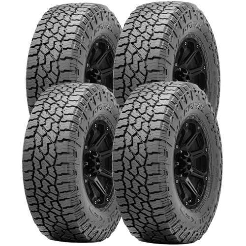QTY 4) 265/60R18 Falken Wildpeak A/T4W 114T XL Black Wall Tires | eBay