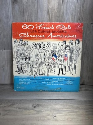 60 French Girls Les Djinns Singers Chansons Americaines Vinyl Record
