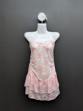 Victoria Secret Pink X LoveShackFancy Lace Mini Dress Small Charlamagne Harbor