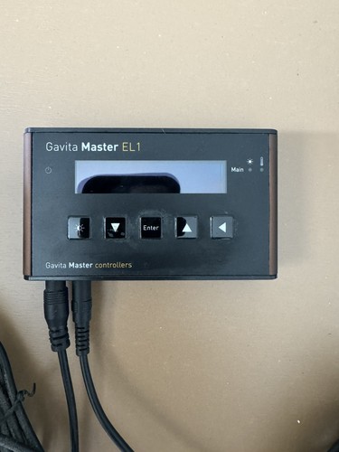 Gavita Master Controller EL1 Gen 2 Light Controller With Power Cord And Sensor.