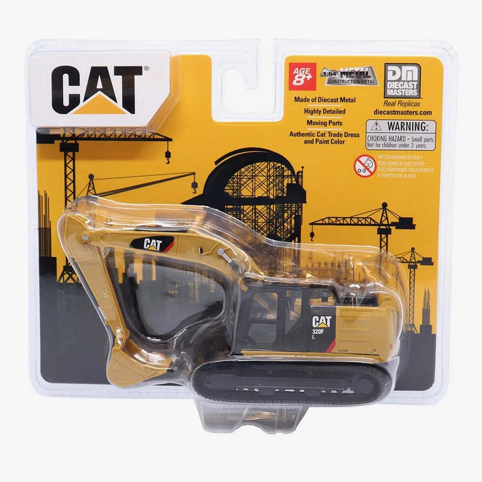 Diecast Masters 84644CS Cat 320F L Hydraulic Excavator 1/64 Scale Model - Image 3 of 4