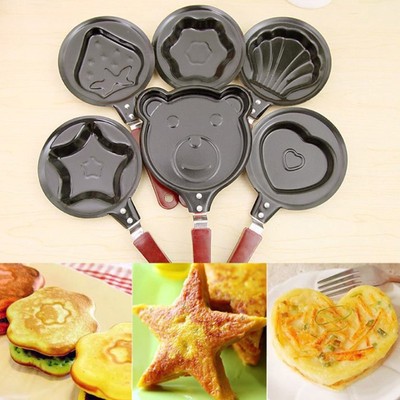 Egg Mold Pan Flip Omelette Mold Breakfast Egg Frying Pot Non-Stick Frying Pan
